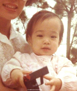 '이병헌♥' 이민정, 똑닮은 '늦둥이딸' 공개 