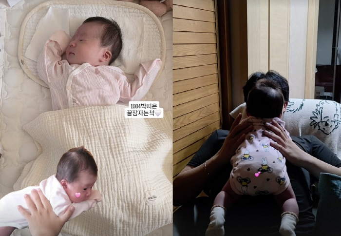 박보미, '15개월 아들상' 아픔 딛고 2년 만에 기적의 출산 "천사 같…