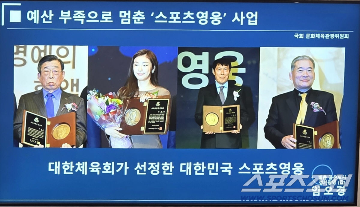 "예산1억6000만원 없어 韓스포츠영웅 선정 못한다고?" '우생순 레전드…