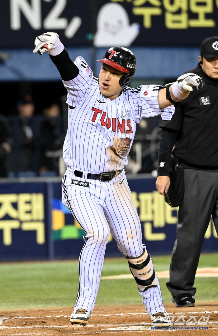 '1회 4실점→불펜 막고→박동원 투런포→역전승' 2023년 2차전 보는 줄. 4타점 박동원에 국대 에이스 류현진이 무너지다