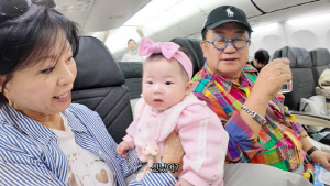 '73세 황혼육아' 이용식, 손녀 데리고 해외로 떠났다...이수민 울컥 