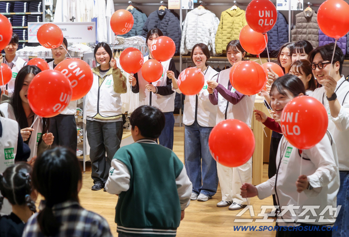 유니클로, 대전 지역 양육 시설 아동 초대 ‘쇼핑 이벤트’ 캠페인 전개