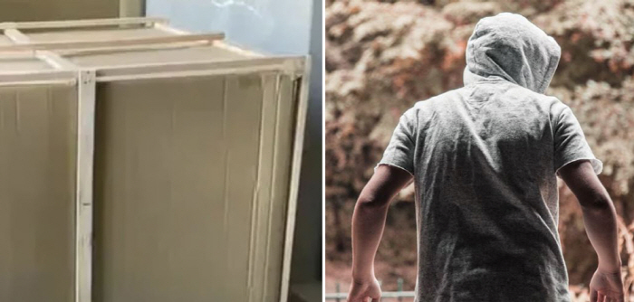 '트로이 목마'처럼…상자에 숨어 침입한 도둑 "드라마 보고 따라 해"