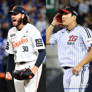 4일밖에 못 쉰 괴물 vs 갑자기 3차전 나오는 특급 좌완...한화 이기면 반전 시작, LG 이기면 사실상 시리즈 끝