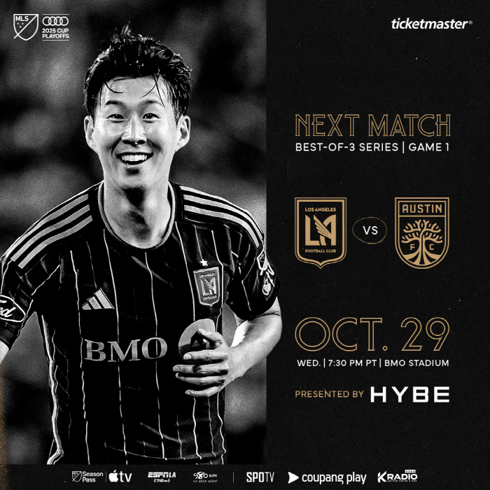 메시도 손흥민 발 아래! 'MLS 올해의 골' 선정→LAFC 오자마자 '…