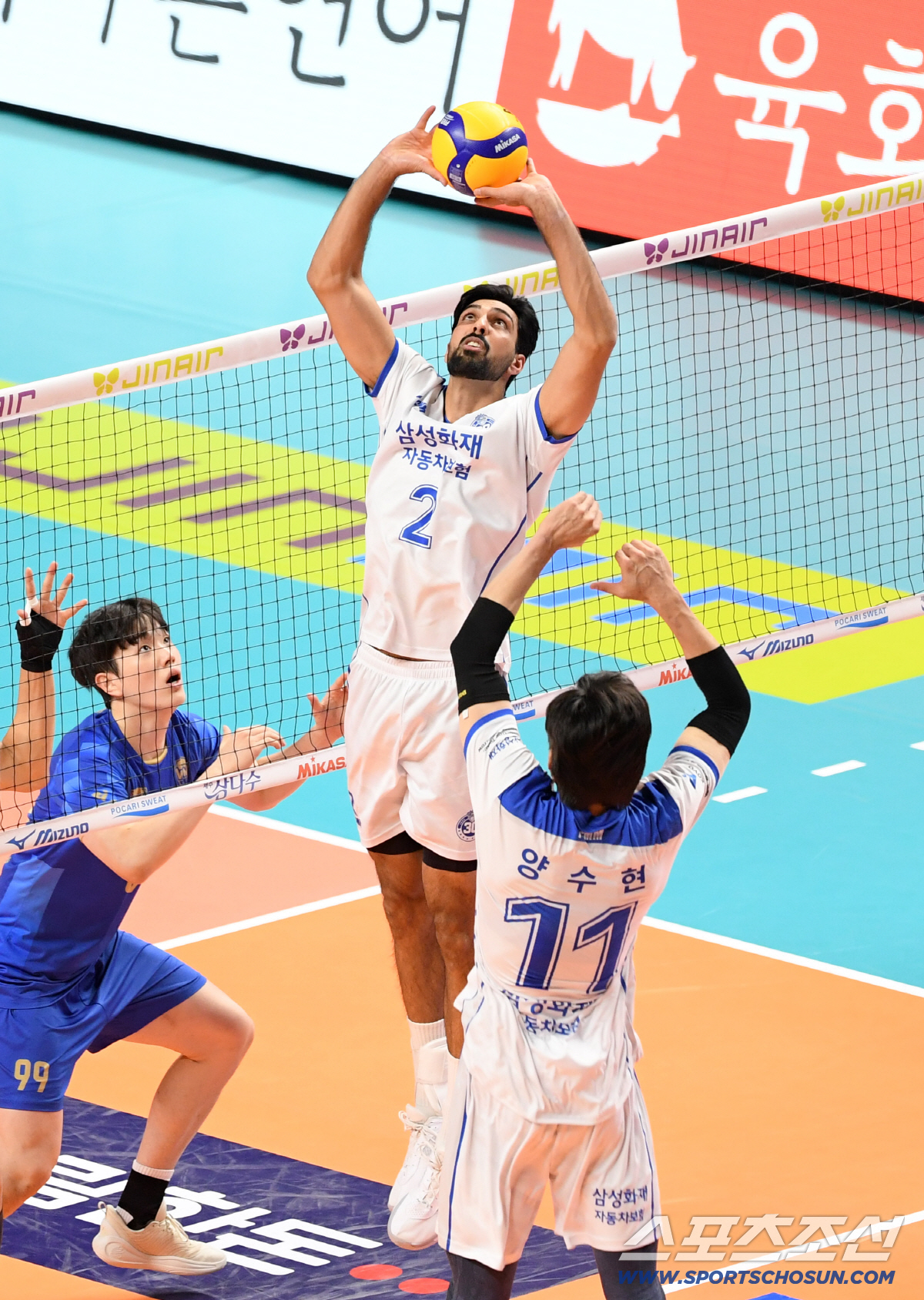 [포토] 토스 올리는 도산지