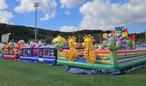 "아이 걱정 없이 축제를" 강릉커피축제, 키즈 놀이터 운영