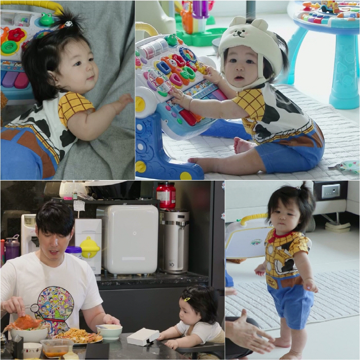 '심형탁子' 하루, 이렇게 기특할 수가…드디어 스스로 앉기 성공 ('슈돌…