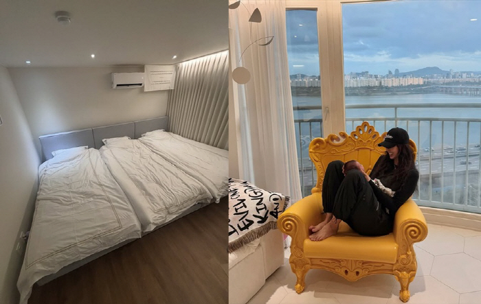 '10억 CEO' 지소연, 쌍둥이 낳고 한강뷰 집 확 바꿨다 "새 보금자…