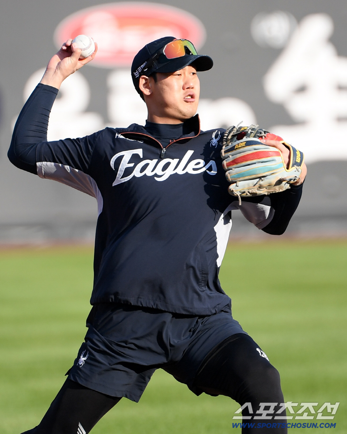 [포토] 하주석 '유격수 2루수 모두 가능'