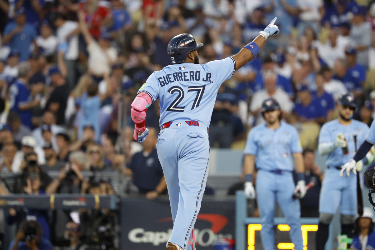 "직구 던질 리 없었죠" 게레로의 노림수에 오타니 휘청, "TOR, 카운…