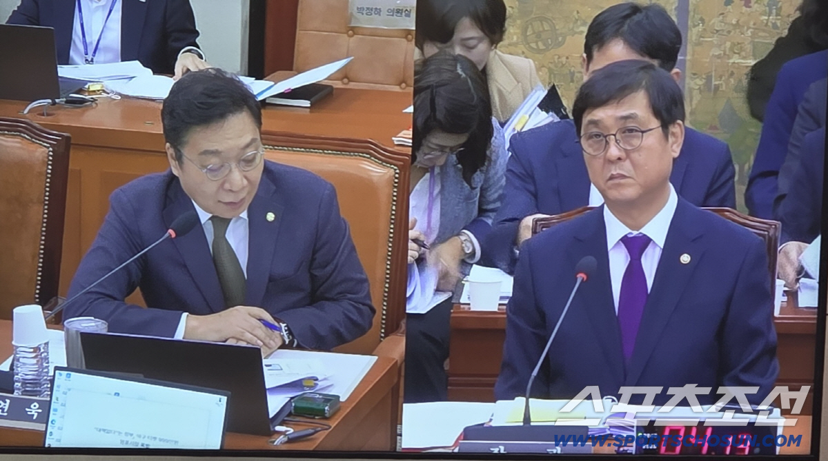 정연욱 의원"KS6차전 암표 999만원,팬 좌절감 극심" 최휘영 문체부장…