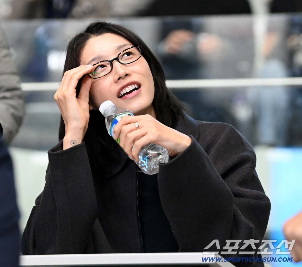 [포토] 김연경, 흥국생명 어드바이저로 장충에