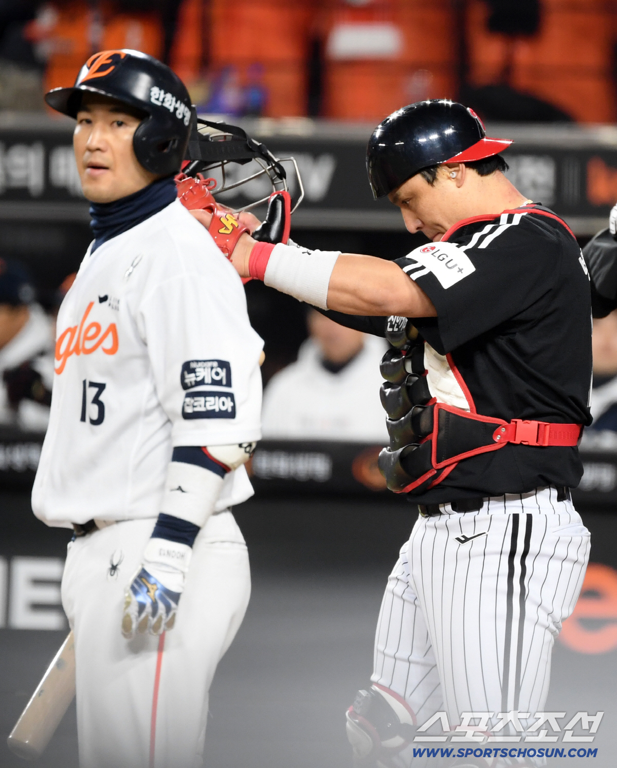 [포토] 박동원 '심우준 도루 저지'