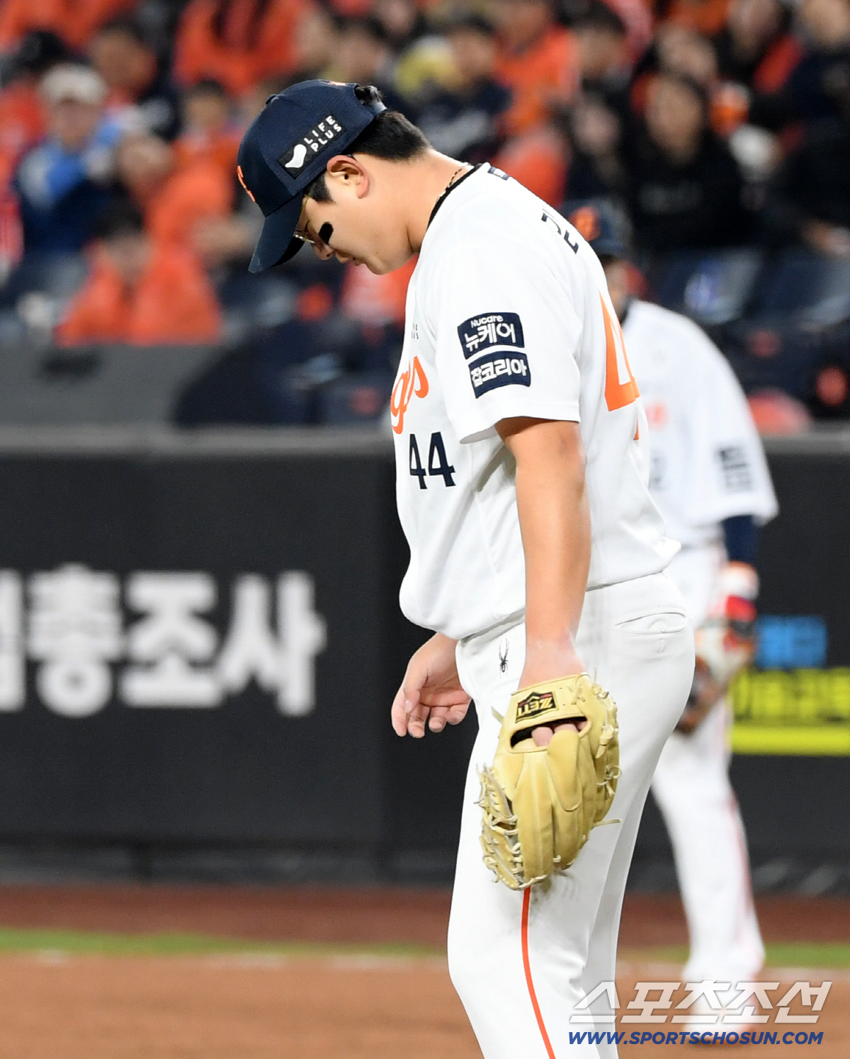 [포토] 폭투로 실점하는 한화 김서현