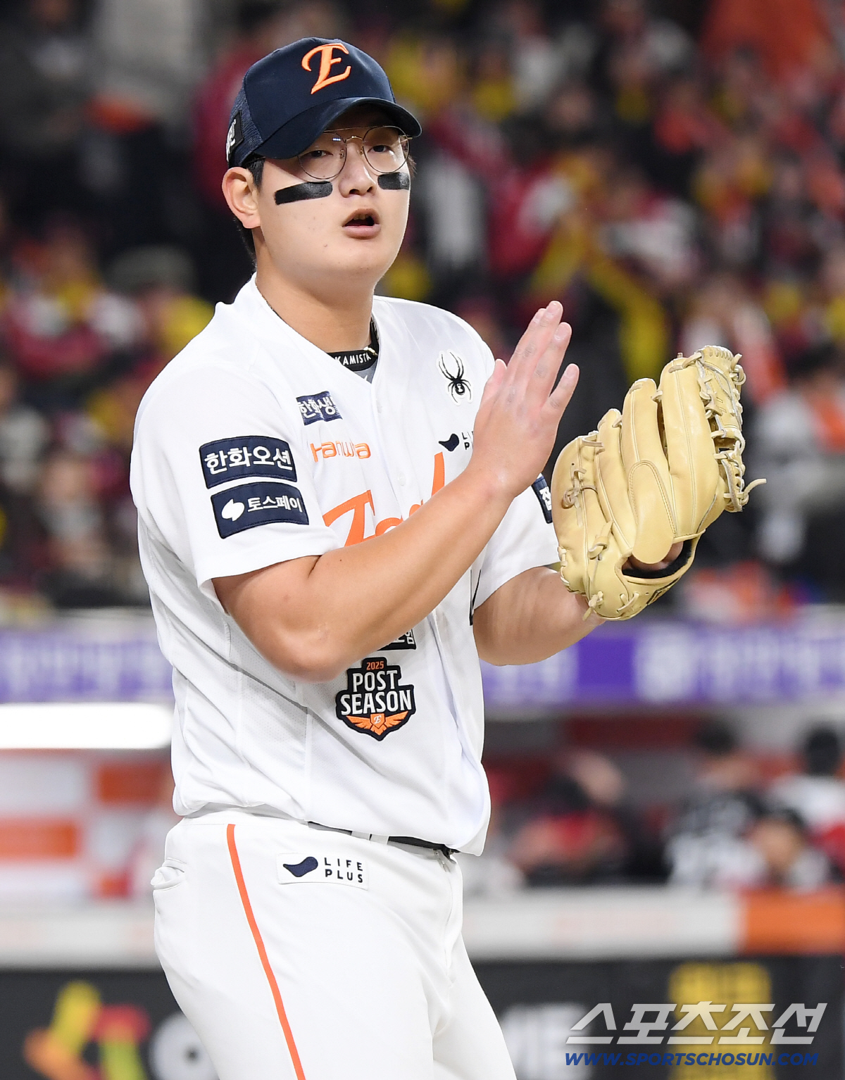 [포토] 야수들 맞이하는 김서현