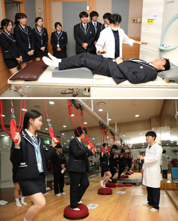 부평힘찬병원, 인천보건고 대상 직업 탐색 프로그램 진행…"지역 인재 양성 기여"