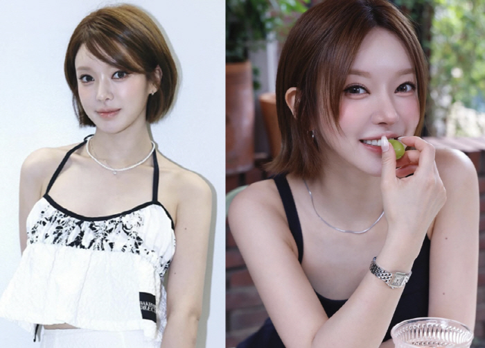 'AOA 출신' 초아, 직접 성형 의혹설 잠재운 근황..."벌써 한달 전…