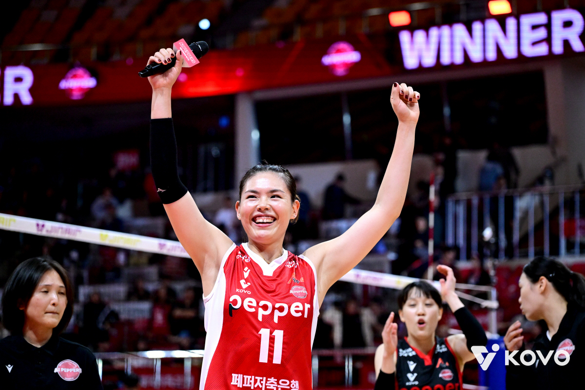 "페퍼 미들진 위협? 우린 '희마무라' 있잖아" 현대건설의 자신감 [광주…