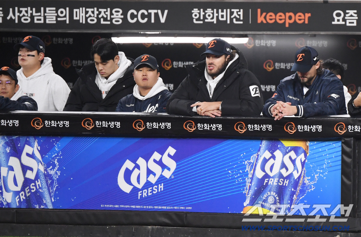 [포토] 폰세 와이스 문동주 김서현, 망연자실