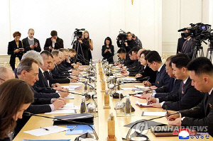 北최선희, 벨라루스 외교장관 회담…