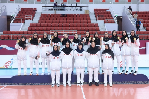 '명세터' 이도희 감독의 이란 여자배구, 아시아청소년대회 우승