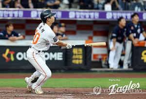 프로야구 한화, 한국시리즈 5차전에 우익수 이원석 선발 기용