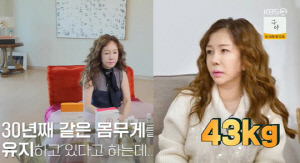 '63세' 박준금, 30년째 '43kg' 유지 비결 