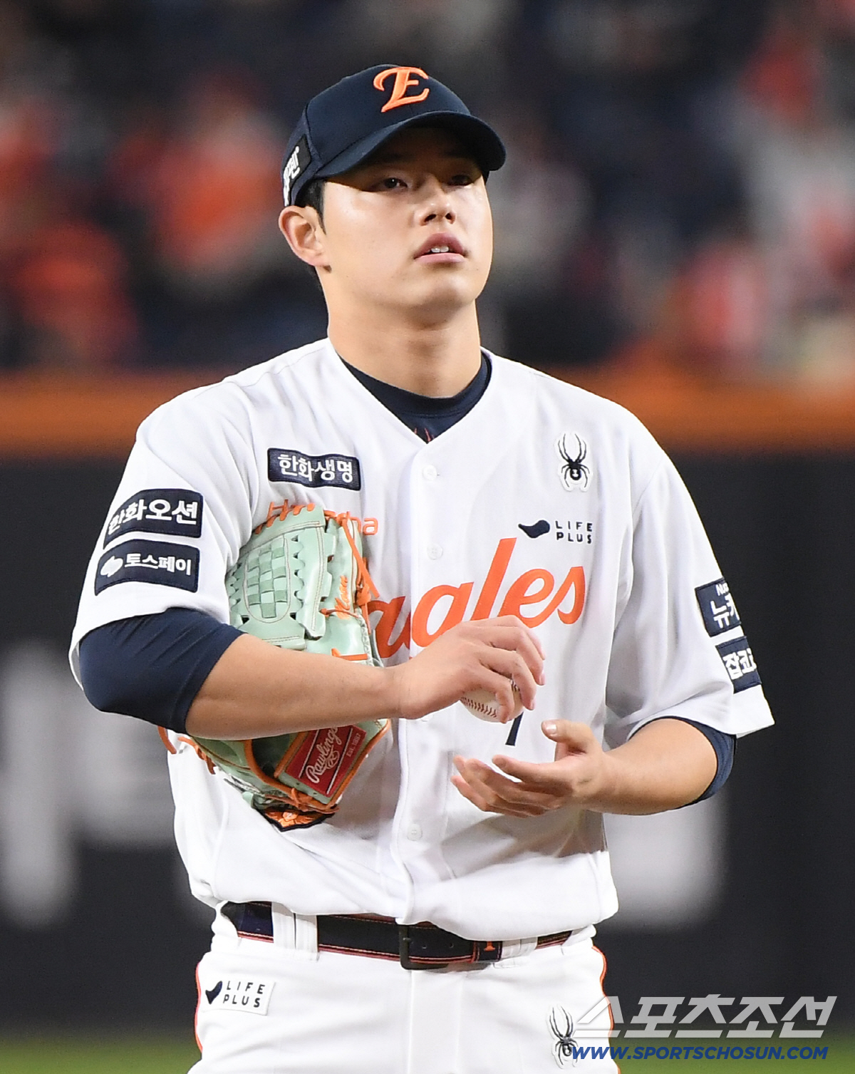 [포토] 정상 컨디션 아닌 문동주