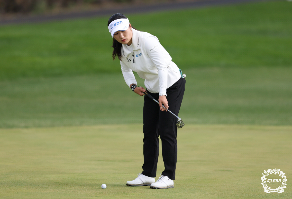 컷 탈락하고 뭐했나 했더니… 이것이 '전화위복' 고지원, 2R 선두, 삼…