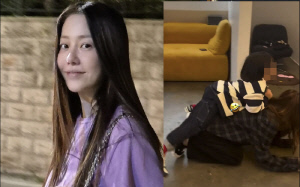 '54세' 고현정, 아이 업다 바닥에 '철퍼덕'…