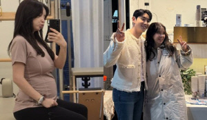 '임신 22주' 은가은, 감출 수 없는 D라인..♥박현호 품에서 행복