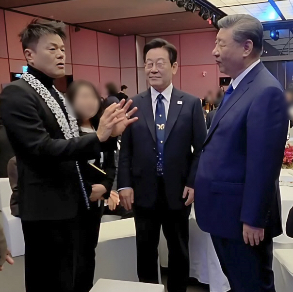 '장관급' 박진영 말에 '경청'하는 시진핑이라니..."말씀 나눌 수 있어…