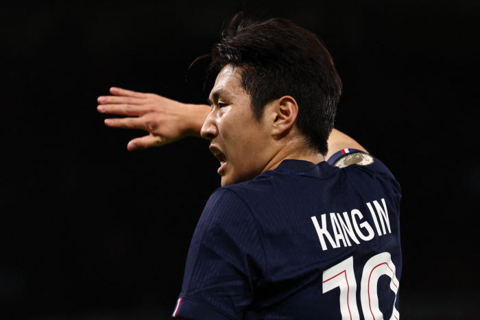 "결승골도 기여했는데" 충격 최악의 평점 6.3점. PSG 이강인, 후반 교체 출전. 결승골 시발점, 최악의 평점