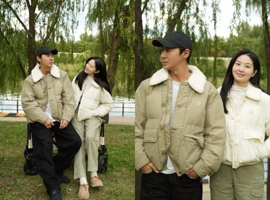 '2세 준비' 류이서, ♥전진과 커플 패딩 입고 데이트…대학생 커플인 줄…