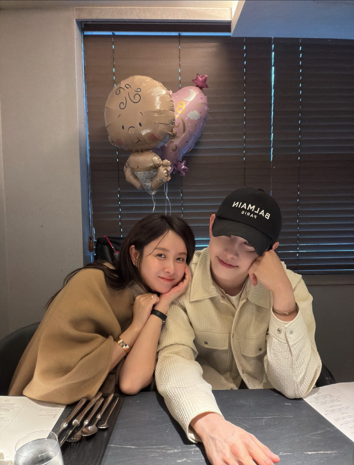 '임신 22주' 은가은, 통통해진 얼굴 자랑…♥박현호와 고급 레스토랑 데…