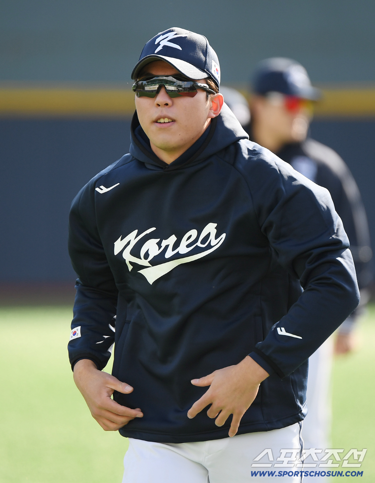 [포토] 김영웅, 국대 유니폼 어울리네