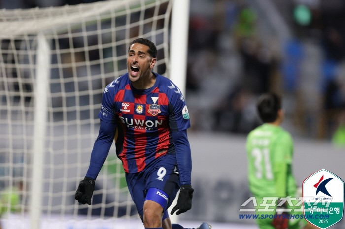 "싸박 선제골→쐐기골 취소"수원,"카이오 퇴장→'세드가'극장골"대구와 1…