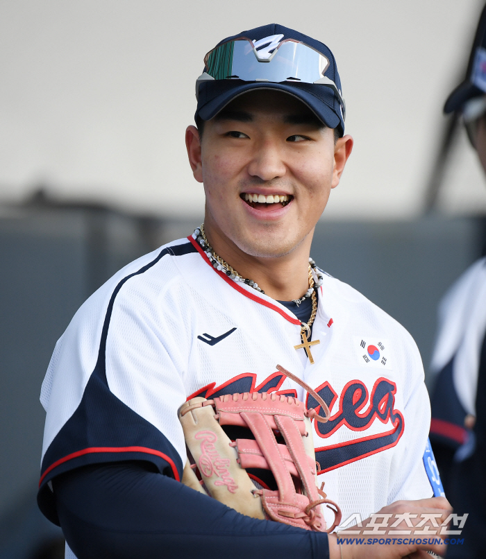 첫 대표팀 입성. 황금세대 03년생 '괴물타자'의 꿈 "03 친구들 주축으로 뛰는 대회가 오지 않을까"