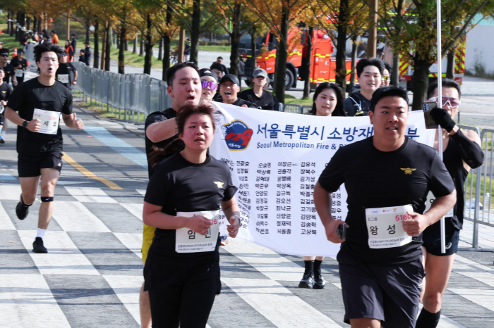 LG유플러스, 순직소방관 추모 마라톤 '119메모리얼런' 성료