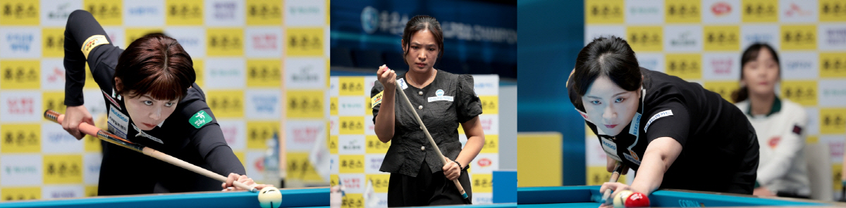 김민아의 '3강 진입'인가, 김가영·스롱의 '2강 체제 유지'인가, 3일…