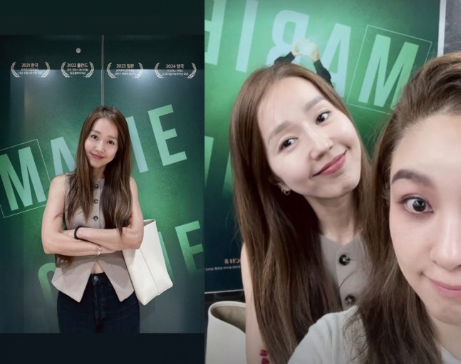 “나의 찌니”…옥주현·뉴욕댁 이진, 핑클 우정 뮤지컬 현장까지 이어져[S…