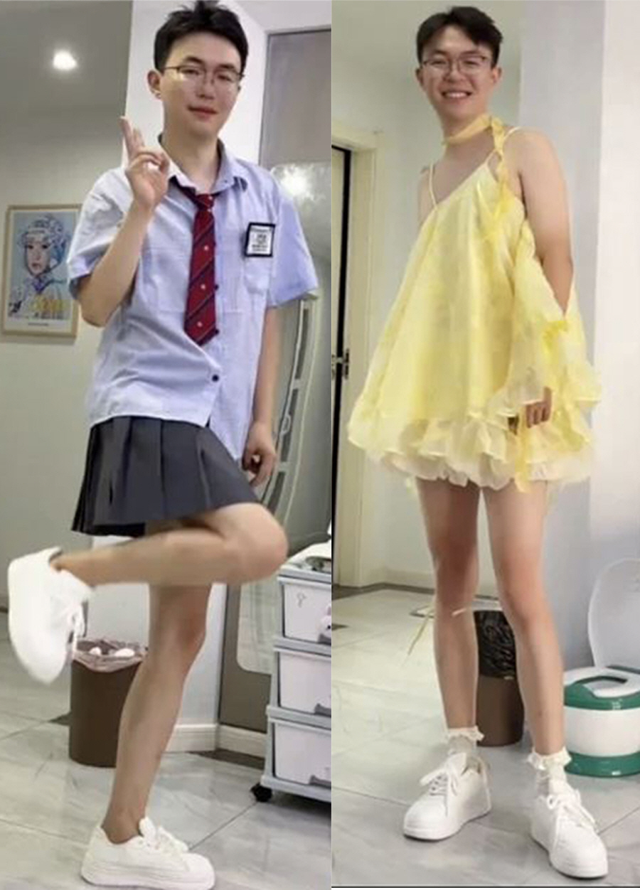 30대 남성이 스타킹·레깅스 모델?…"여성보다 더 아름다운 다리" 비결은…