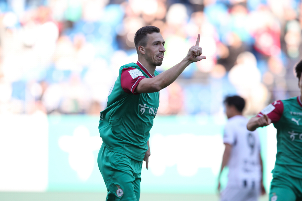 [오피셜]'1골-1도움' 대전의 특급 DF 안톤, K리그1 35라운드 '…