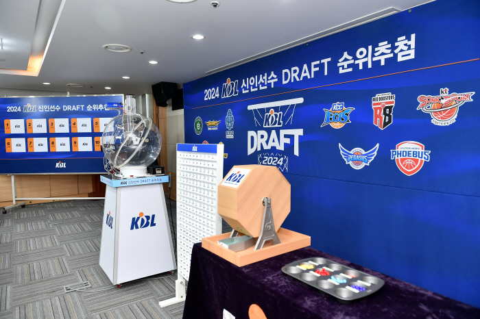 '신의손은 누구에게?' 신인드래프트 순위추첨 7일 개최…'20% 확률' 작년 6강 탈락 4팀 대어잡을까