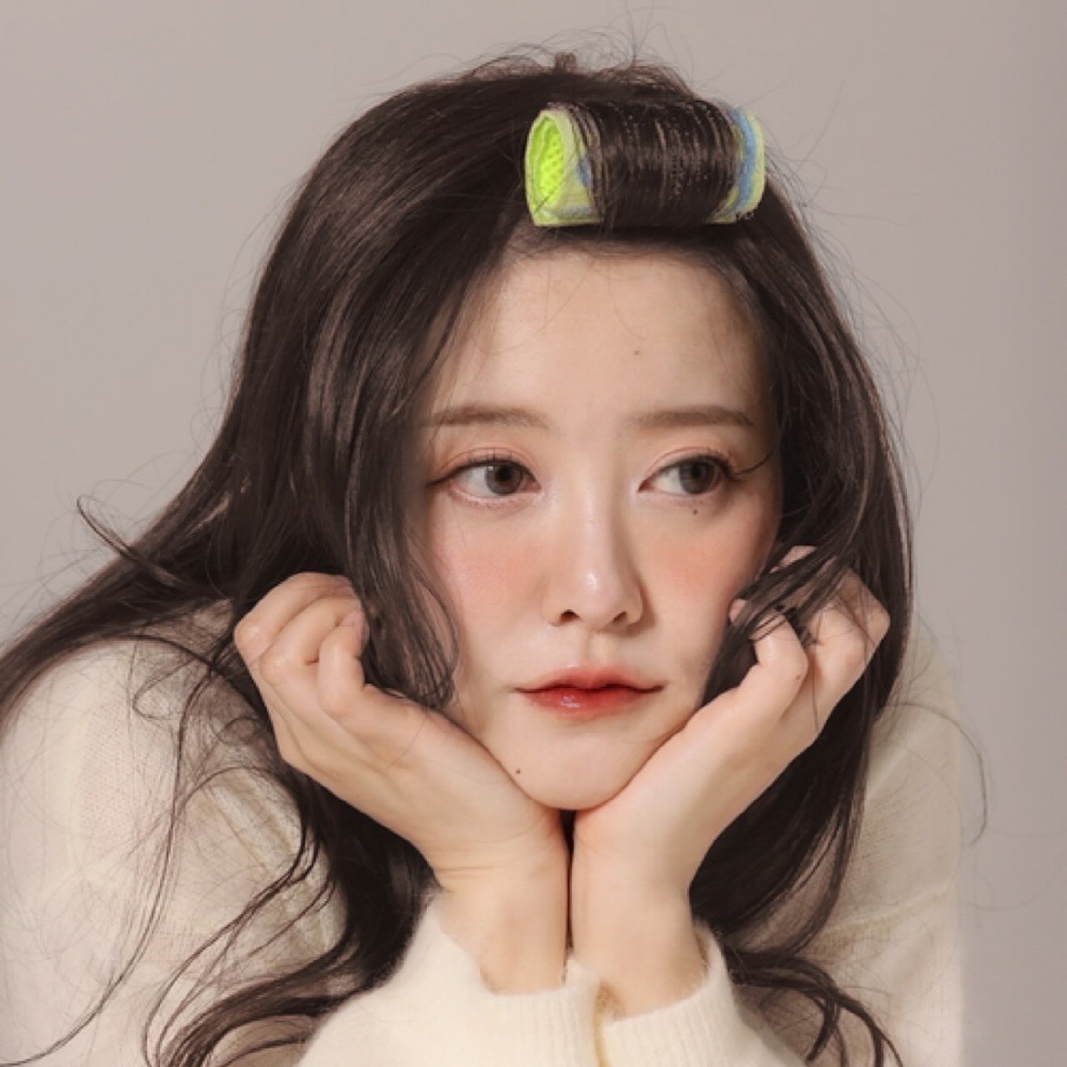 구혜선, 폭풍 다이어트 성공..특허 낸 '헤어롤' 모델 변신