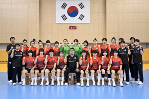 [공식발표]女 핸드볼 대표팀, 세계선수권 대비 소집 훈련 시작 