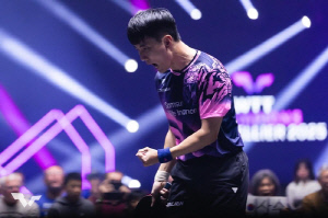 탁구 '맏형' 이상수, WTT 챔피언스 프랑크푸르트 16강 진출