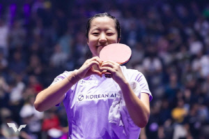 신유빈, WTT 챔피언스 몽펠리에 4강 덕에 세계랭킹 12위로 상승