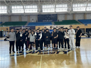 전 농구 국가대표 조성민, 상명대 학생들에 재능기부 활동